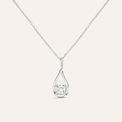 Collana Silver Elegance Argento Rodiato Cubic Zirconia - Collane Donna | Stroili